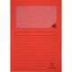 POCHETTES ROUGE PQT 100 FAB FRANCE COIN PAPIER FOREVER 120G