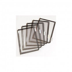 POCHETTES TARIFOLD NOIR PQT 10 TARIFOLD 114007