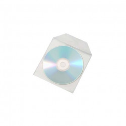 POCHETTES TRANSPARENTES CD/DVD PQT100 FELLOWES 9831201