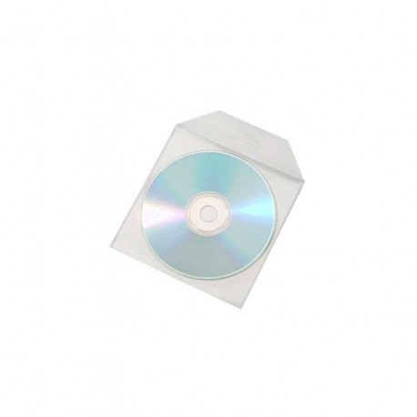 POCHETTES TRANSPARENTES CD/DVD PQT100 FELLOWES 9831201