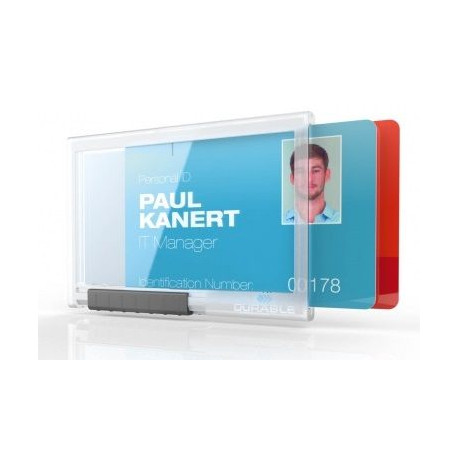 PORTE CARTE ouvert 1 carte NOIR *bte de 10* 8988-01