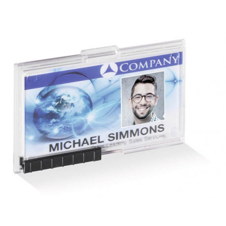 PORTE CARTE PUSHBOX POUR 1 CARTES BTE DE 10 8922-19