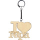 PORTE-CLÉS EN BOIS "I LOVE PAPA"