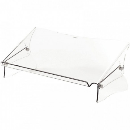 PORTE DOCUMENTS COPIES TRANSPARENT GAMME CLARITY 9731301- P A4 ET A3- HAUTEUR AJUSTABLE SUR 6 HAUTEURS 16/17,5/19/20,5/23,5CM- f