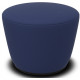 POUF RADAR 1 PLACE DIAMETRE 54 HT43CM  - TISSU JET BLEU JTZ6