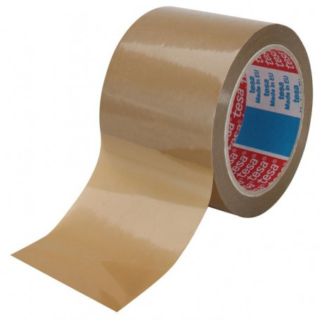 PQT 4 ADHESIFS TESA PVC HAVANE GD LARGEUR 75MMx66M 52µ TESA T41204