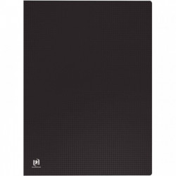 PROTÈGE-DOCUMENTS 40 VUES MEMPHIS EN POLYPROPYLÈNE, POUR FORMAT A3, NOIR