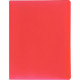 PROTÈGE-DOCUMENTS COLOR FRESH 80 VUES, ROUGE