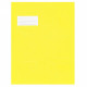 PROTÈGES-CAHIER  17X22 JAUNE *PQT10* ÉP. 21/100ÈME 17X22 CM PVC
