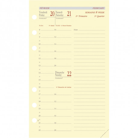 RECHARGE 16 MOIS ORGANISEUR TIMER 17 DE SEPTEMBRE À DÉCEMBRE