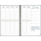 RECHARGE AGENDA SEMAINIER Septembre à Décembre HORI 15X21cm 1 semaine sur 2 pages