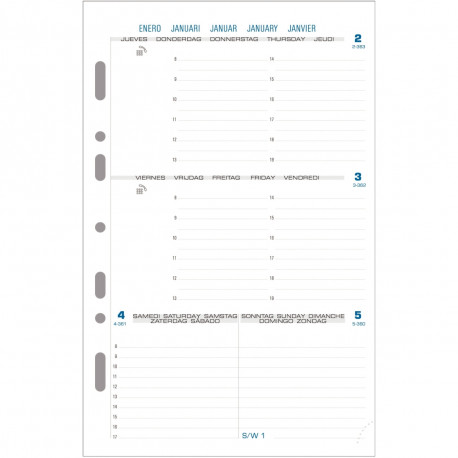 RECHARGE MILLÉSIMÉE EXATIME 21 14,2x21CM