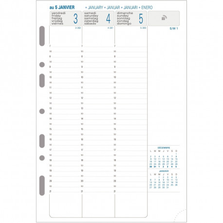 RECHARGE MILLÉSIMÉE EXATIME 21 14,2x21CM