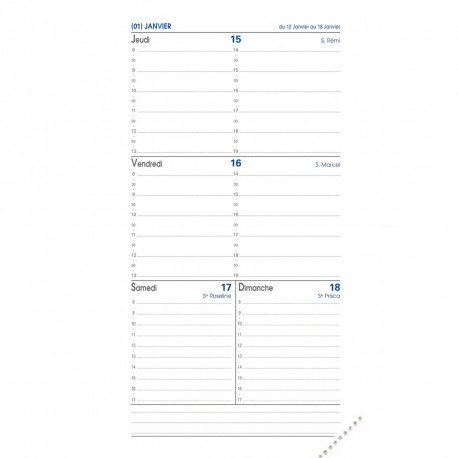 RECHARGE MILLÉSIMÉE SEPTEMBRE À DÉCEMBRE TIME 17