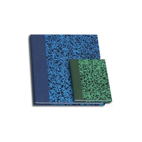 REGISTRE 340x225MM 192P COUV MARBREE FEUILLES QUADRI NON FOLIOTEES