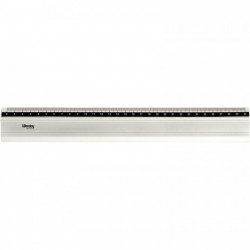 RÈGLE PLATE ALU TECH 30 CM