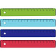 RÈGLES *PQT36*EN PLASTIQUE 16CM COLORIS ASSORTIS