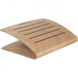 REPOSE PIEDS EN BOIS ERGOFEET  TEXTURE MASSANTE L35XP45XH16 CM ALBA RECYCABLE.  