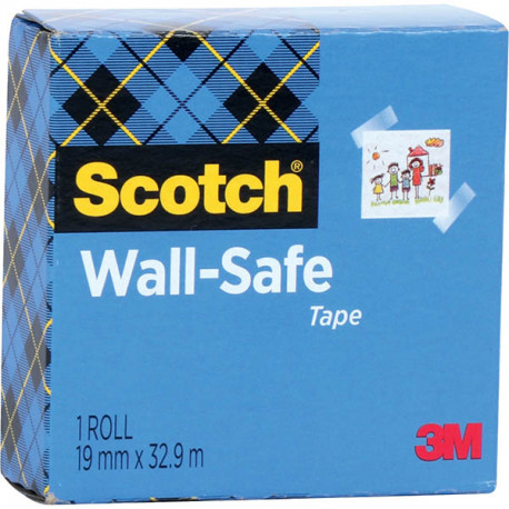 ROULEAU ADHÉSIF TRANSPARENTE SCOTCH  19MMX33M