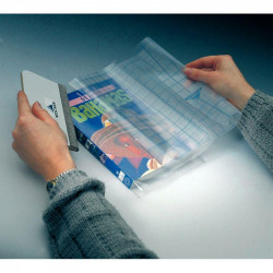 ROULEAU DE PELLICULE ADHÉSIVE REPOSITIONNABLE  COUVRE LIVRE 5X0,36 M