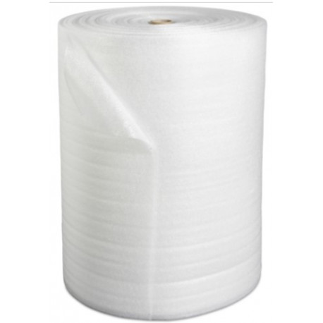 ROULEAU FILM MOUSSE 1200MMX250M POLYETHYLENE BLANC