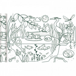 ROULEAU FRESQUE À COLORIER L'ÉCOSYSTÈME