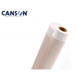 ROULEAU PAPIER MILLIMÉTRÉ 90G 750MMX10M