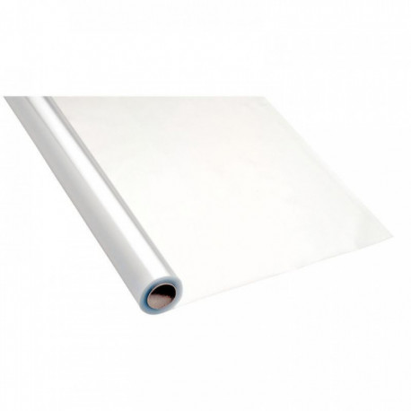 ROULEAU PLASTIQUE INCOLORE  COUVRE LIVRE EN POLYPROPYLÈNE, 5/100ÈME, 10 X 0,70 M