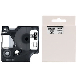 RUBAN  A MARQUER D1 45013 12 MM X 7 M BLC/NOIR  S0720530 P/DYMO D1 (+18510)