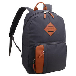 SAC A DOS GRIS POUR LAPTOP / FOURNITURES