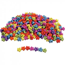 SAC DE 1000 PERLES ZIG ZAG FORMAT 6 X 9 MM