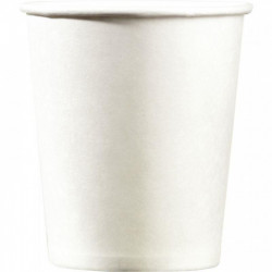 SAC DE 25 GOBELETS EN CARTON BLANC 28CL