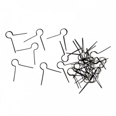 SACHET DE 100 ATTACHES EN MÉTAL POUR STYROPOR