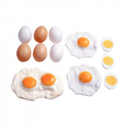 SACHET DE 12 OEUFS EN PLASTIQUE