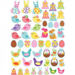 SACHET DE 392 GOMMETTES  DE PAQUES