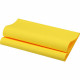 Serviette non tissée Bio Dunisoft 40x40cm jaune - Carton de 360
