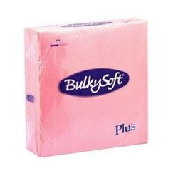 SERVIETTES OUATE 2 POINTS 40X40 ROSE -CARTON DE 1440