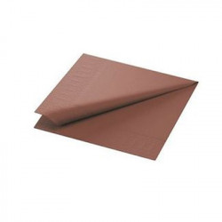 SERVIETTES OUATE 40X40CM 2 PLIS NOISETTE COLIS DE 1250