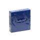 Serviettes ouate double point 40x40cm bleu - Carton de 1440