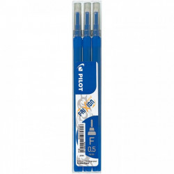 SET 3 RECH FRIXION POINT BLEU 0.5MM