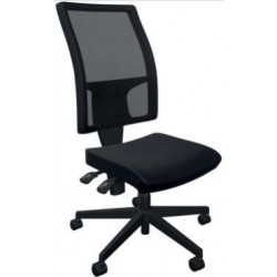 SIÈGE CONTACT PERMANENT NARVIK/TAKTIK MESH NOIR - ACCOUDOIRS EN OPTION