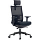 SIEGE FAUTEUIL ERGONOMIQUE TEXAS SYNCHRONE 3 BLOCAGES DOS RESILLE REGLABLE HAUTEUR NOIR/ASSISE AVEC TRANSLATION REGLABLE HAUTEUR