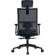 SIEGE FAUTEUIL ERGONOMIQUE TEXAS SYNCHRONE 3 BLOCAGES DOS RESILLE REGLABLE HAUTEUR NOIR/ASSISE AVEC TRANSLATION REGLABLE HAUTEUR