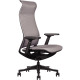 SIEGE FAUTEUIL ERGONOMIQUE WAVE SYNCHRONE AUTO REGULE BLOCAGES 3 POSITIONS DOS RESILLE 72 CM GRIS /ASSISE RESILLE GRIS DE L 49X 