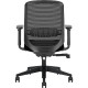 SIÈGE FAUTEUIL SYNCHRONE BLOCAGE 5 POSITIONS MIAMI NOIR DOSSIER RESILLE H62XL45 ASSISE L50XP45 CM HAUTEUR ASSISE DE 42 A 52CM