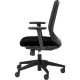 SIÈGE FAUTEUIL SYNCHRONE BLOCAGE 5 POSITIONS MIAMI NOIR DOSSIER RESILLE H62XL45 ASSISE L50XP45 CM HAUTEUR ASSISE DE 42 A 52CM