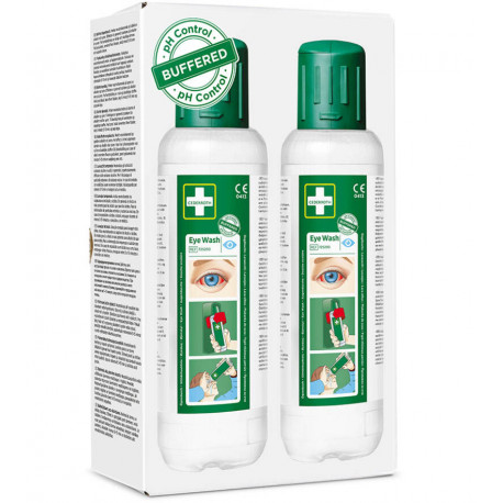 SOLUTIONS DE RINCAGE OCULAIRE LOTS DE 2 FLACONS DE 500ML CEDERROTH
