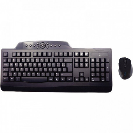 SOURIS + CLAVIER KENSINGTON SANS FIL TOUCHES RAPIDES MAIL / CALCULATRICE / MULTIMEDIA