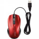 SOURIS FILAIRE OPTIQUE KEYOUEST EXPERT COULEUR ROUGE