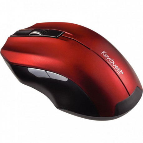 SOURIS SANS FIL OPTIQUE KEYOUEST EXPERT COULEUR ROUGE